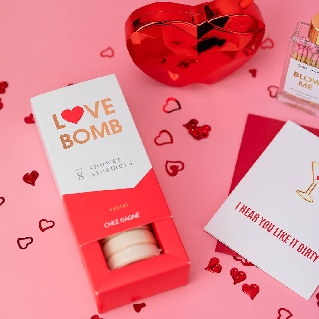 Chez Gagné - Love Bomb Shower Steamers - Santal