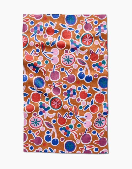 Geometry - Fruits Party Tea Towel
