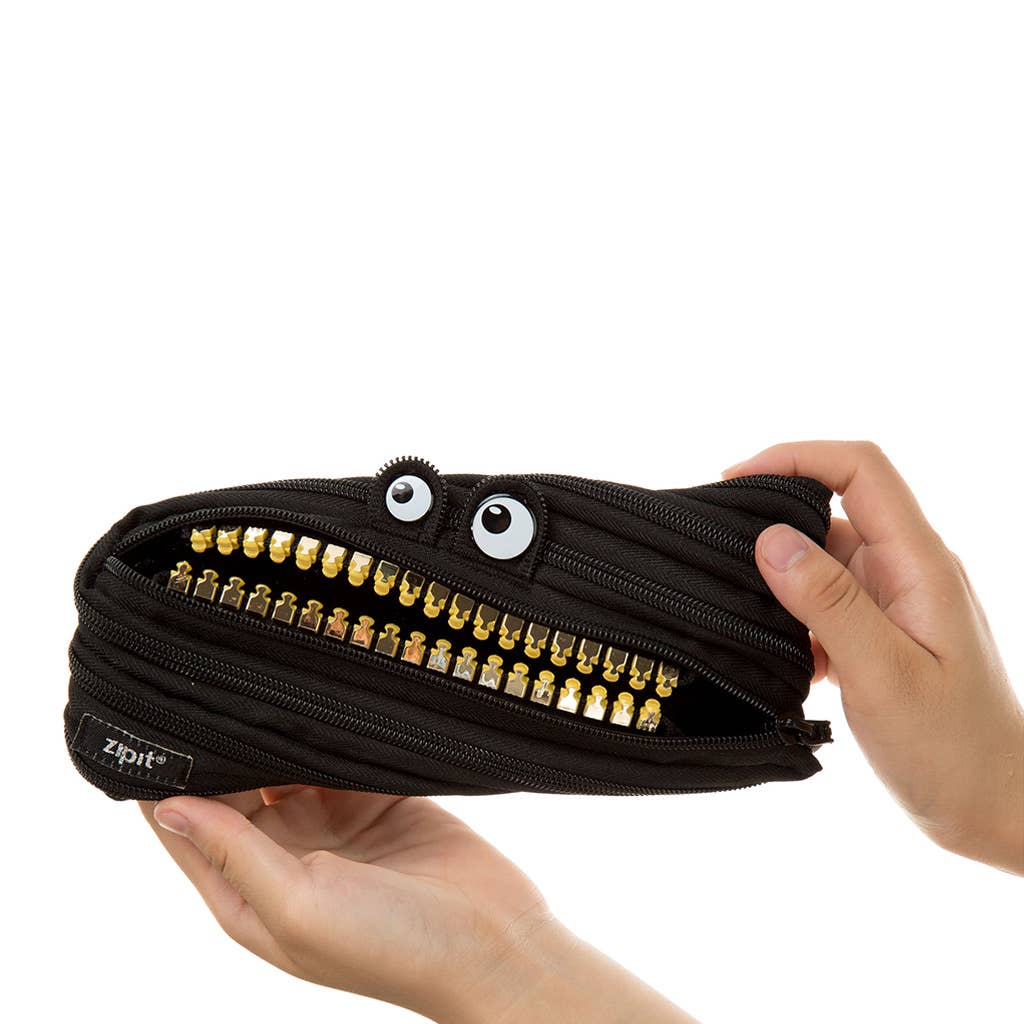 ZIPIT - ZIPIT Grillz Monster Pencil Case, Black