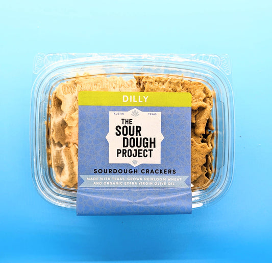 The Sourdough Project - Dilly Sourdough Crackers