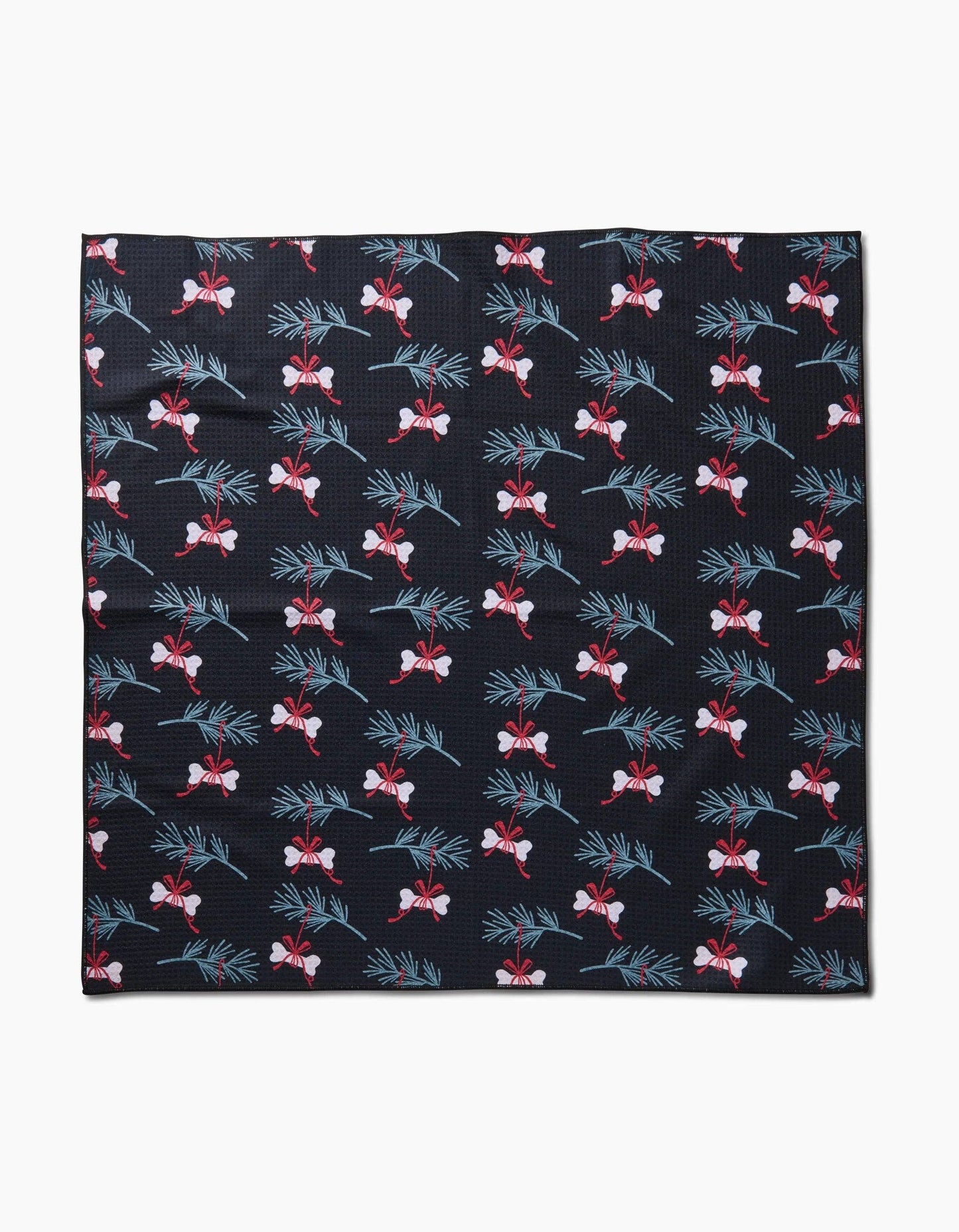 Geometry - Bones For Christmas Dog Towel