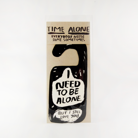 People I've Loved - Alone Time Door Hanger