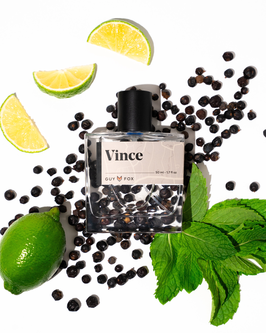 GUY FOX - Vince - Men's Cologne - Crushed Lime, Mint Gin, Sunset Musk