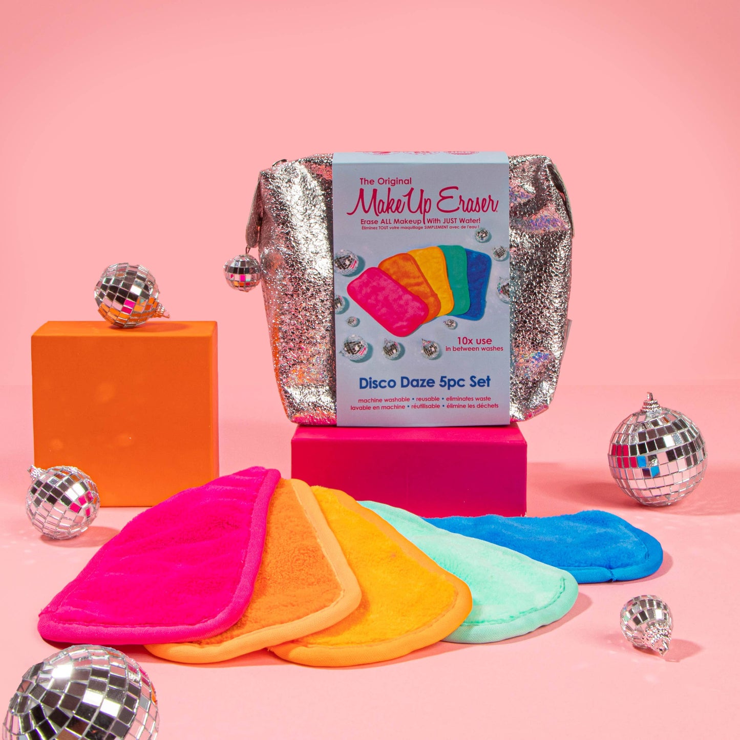 MakeUp Eraser - Disco Daze 5pc Mini PRO MakeUp Eraser Set |  Gift Set