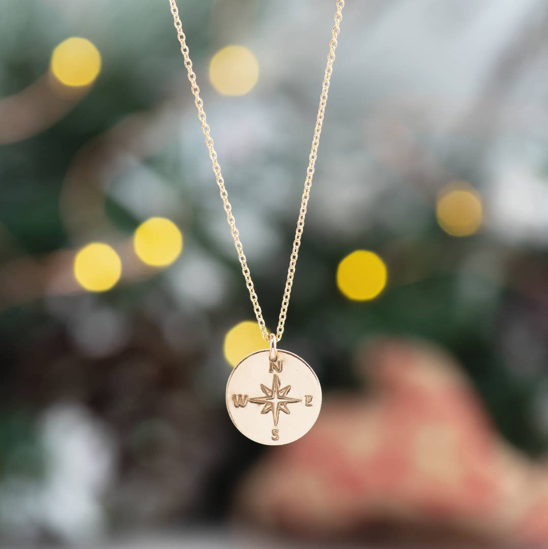 Ever Aster - Compass Necklace