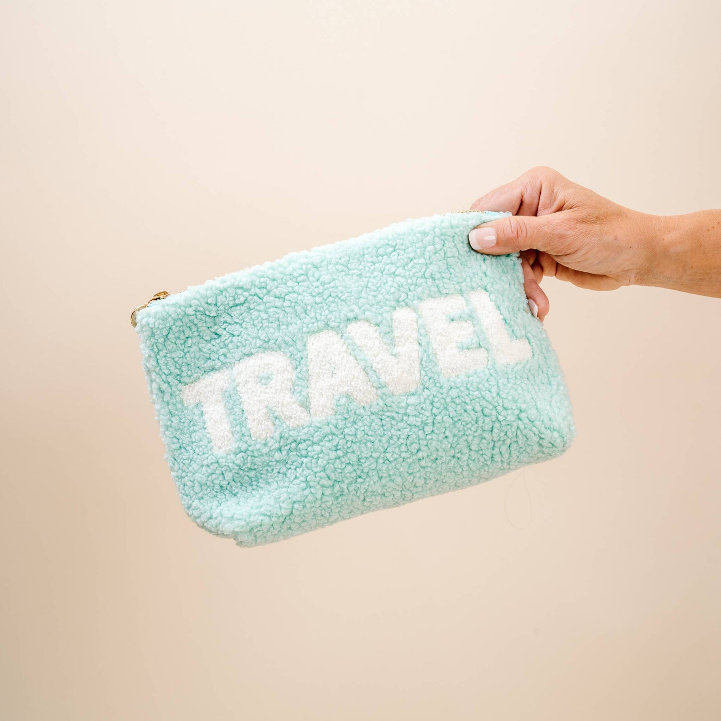 The Darling Effect - Aqua Teddy Pouch - Travel