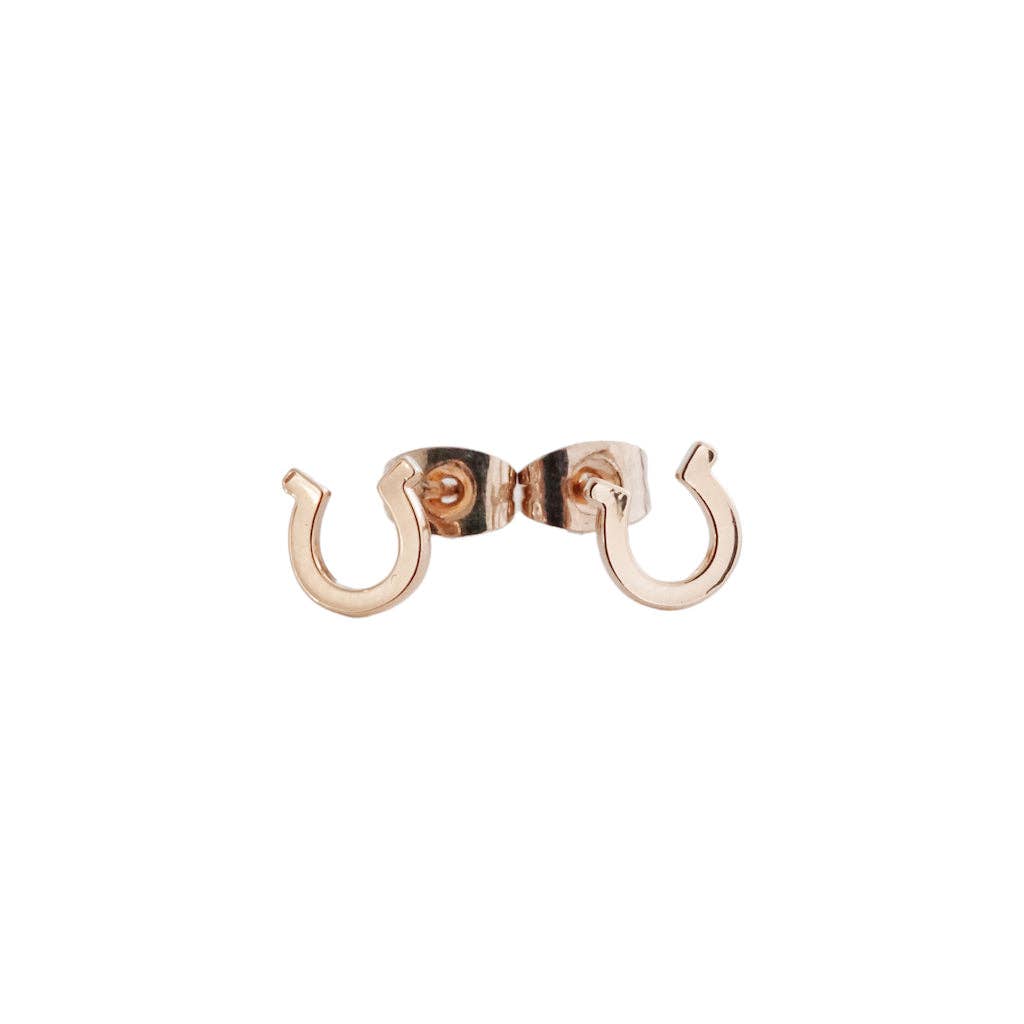 Honeycat Jewelry - Horseshoe Studs