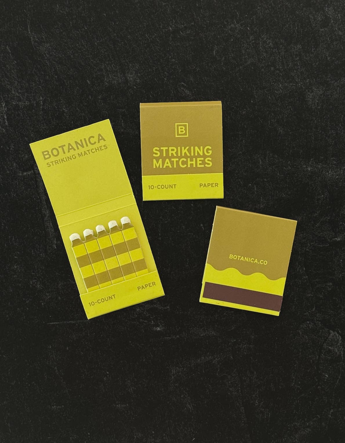 BOTANICA - Signature Matchbook - Savanna (Olive/Yellow)