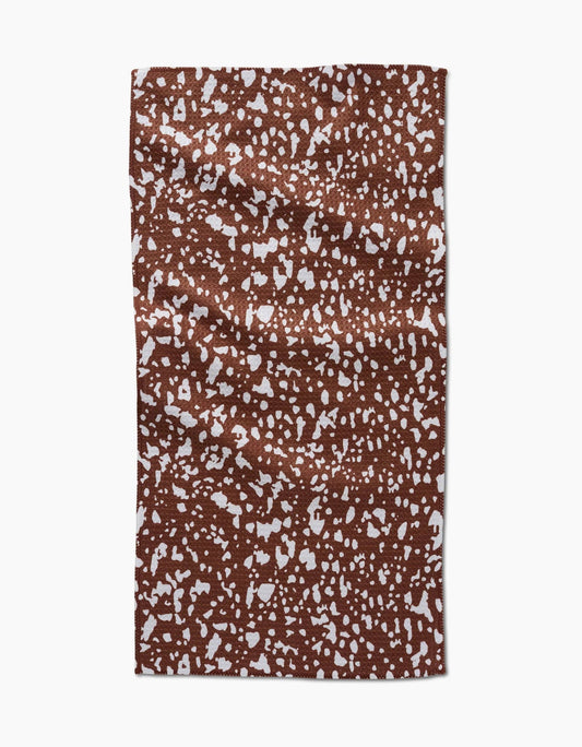 Geometry - Cowboy Horse Hide Bar Towel