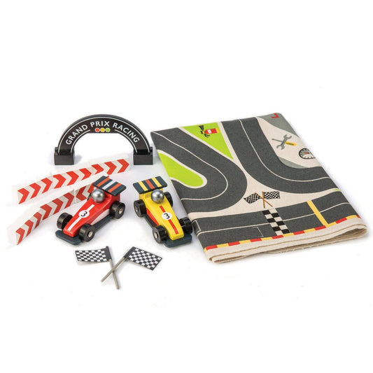 Tender Leaf Toys - Formula One Racing Playmat