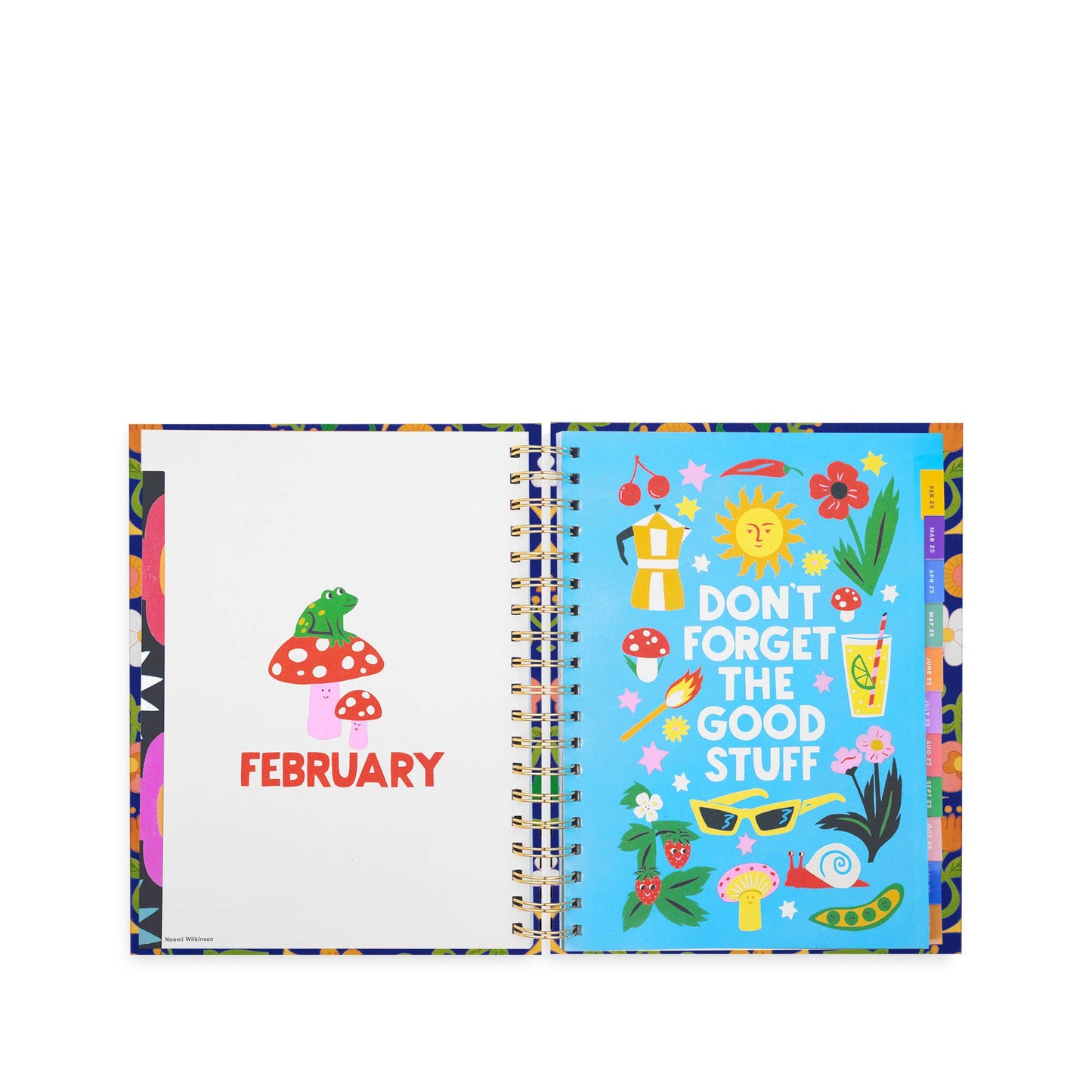 Ban.do - 12 Month Medium Planner, Flowers and Plants