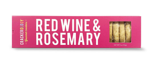 Crackerology - Red Wine & Rosemary Crackers