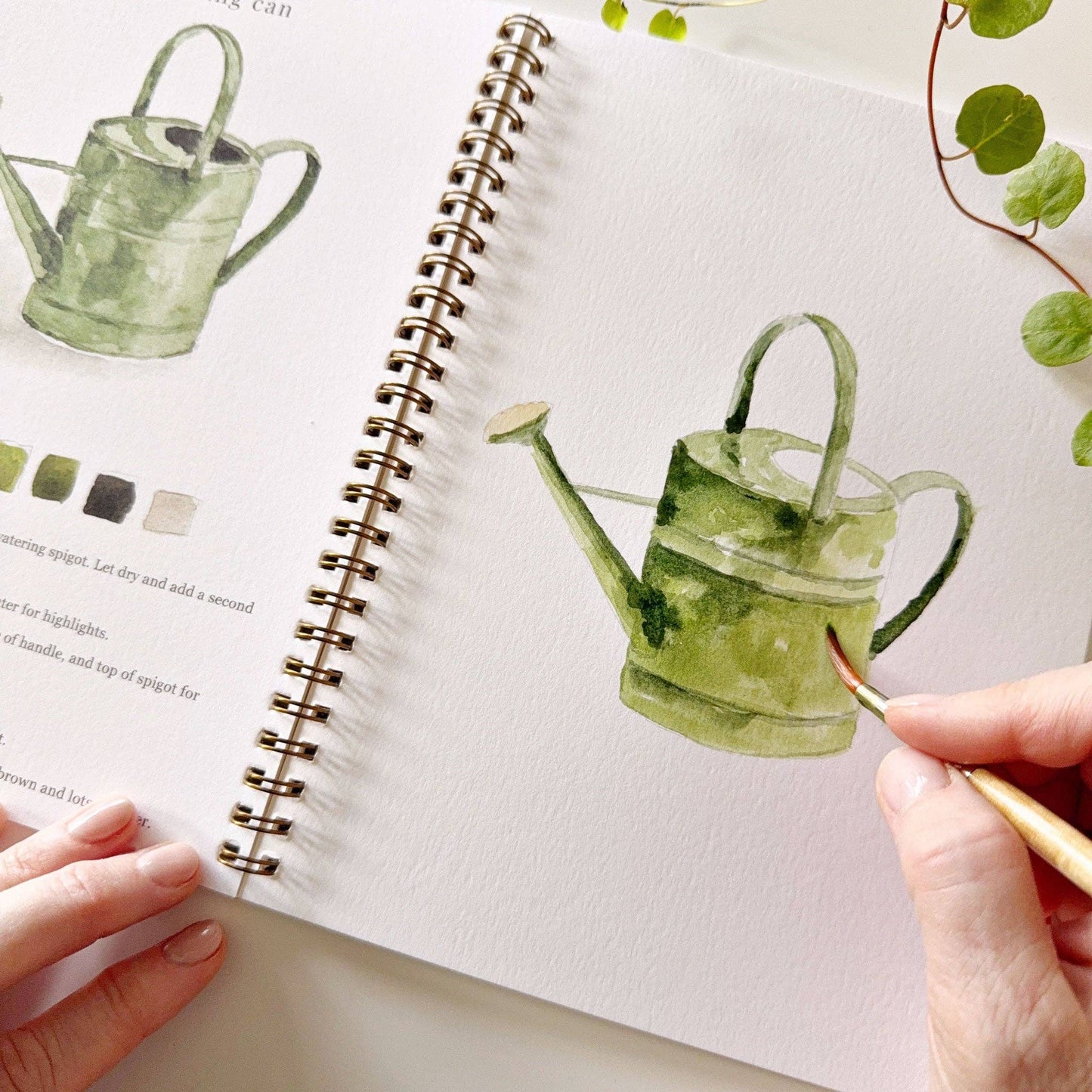 emily lex studio - Garden watercolor workbook