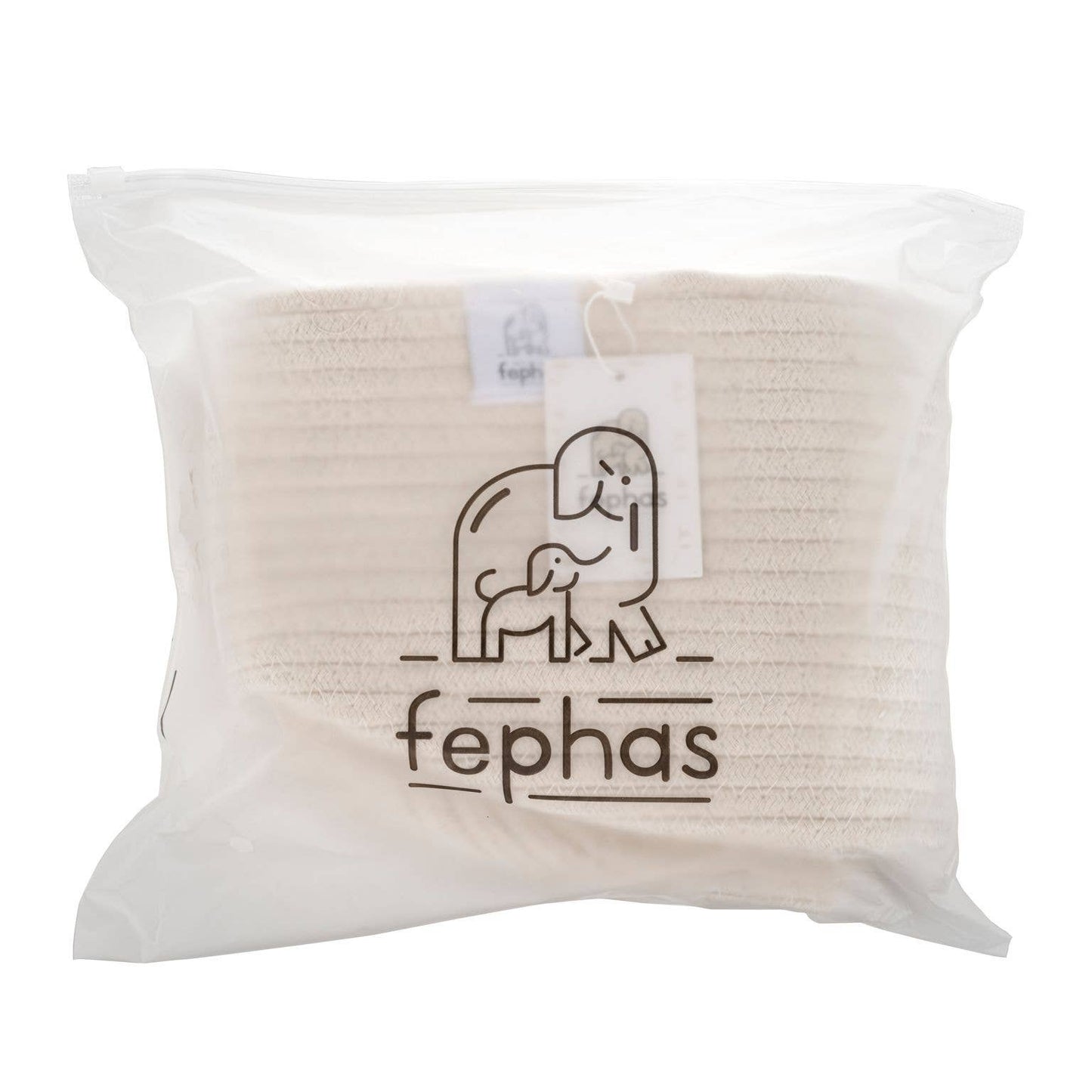 Fephas - Rope Diaper Caddy/ Beige