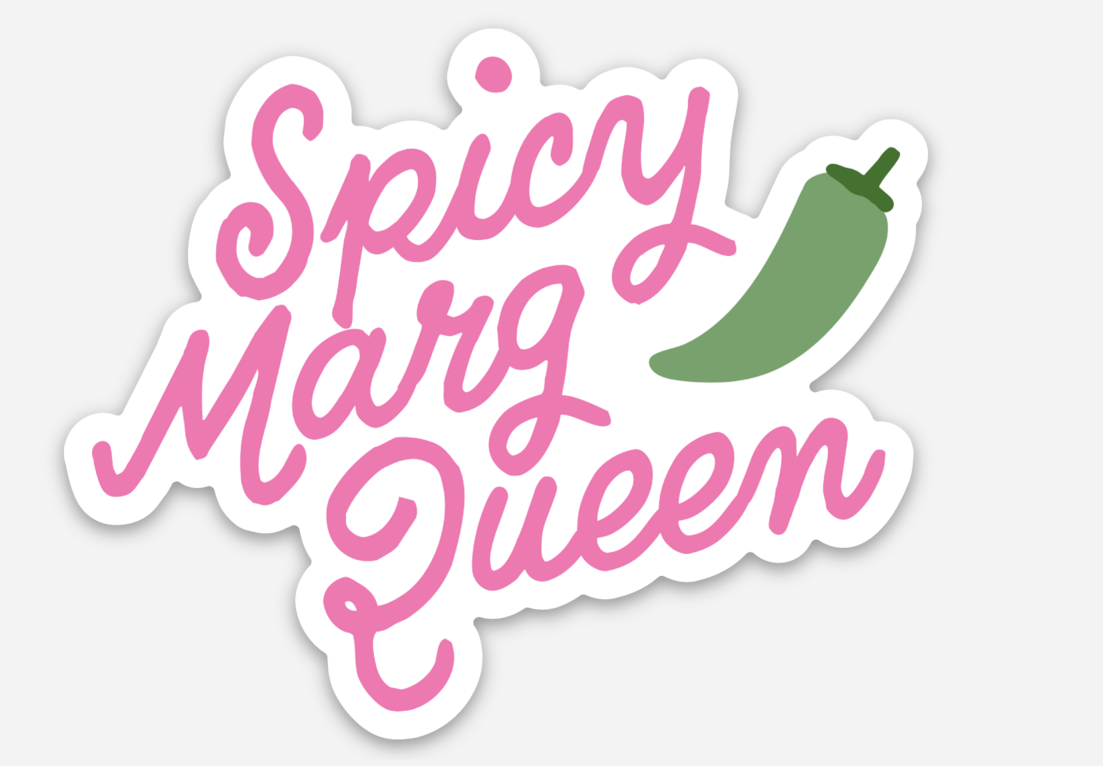 inviting affairs paperie - Spicy Marg Queen Sticker