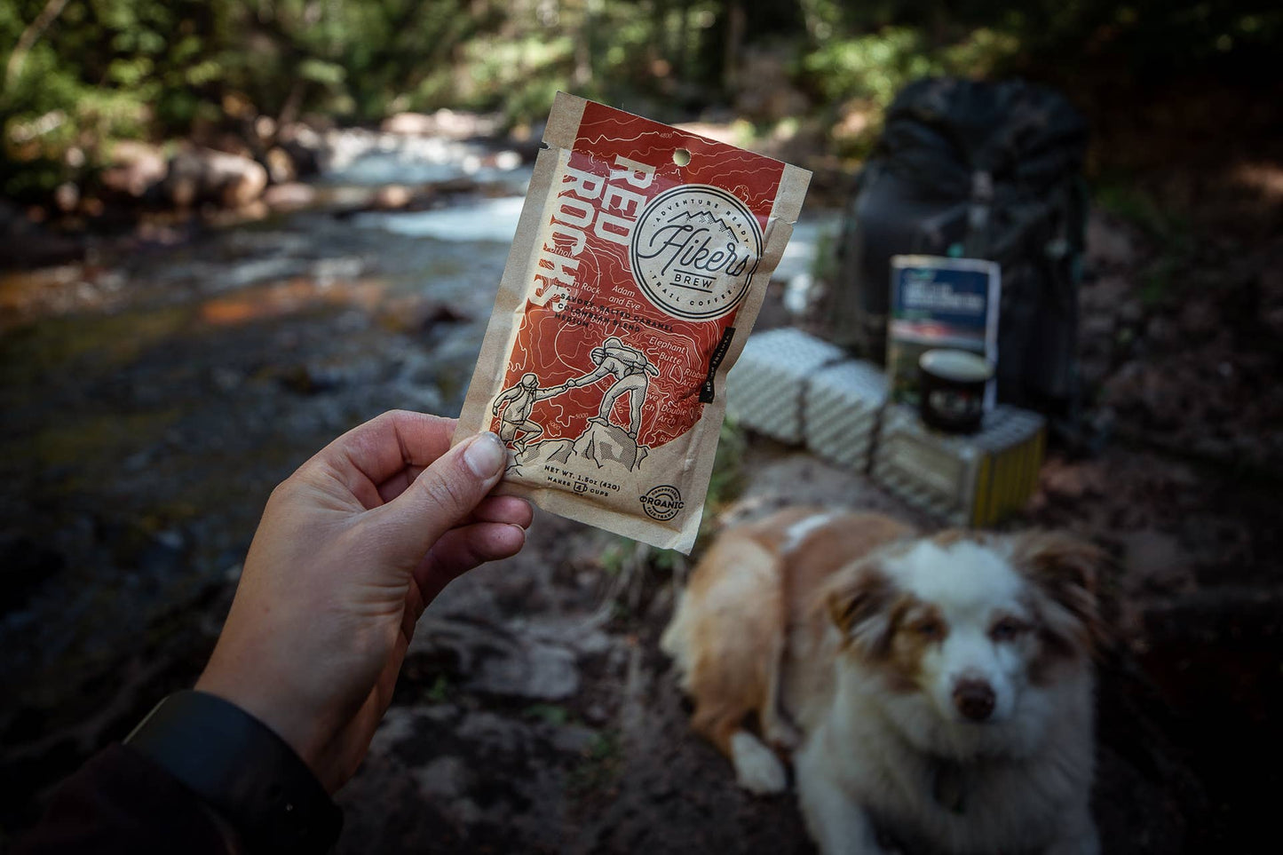 Red Rocks - Salted Caramel Flavored Coffee - Venture Pouch