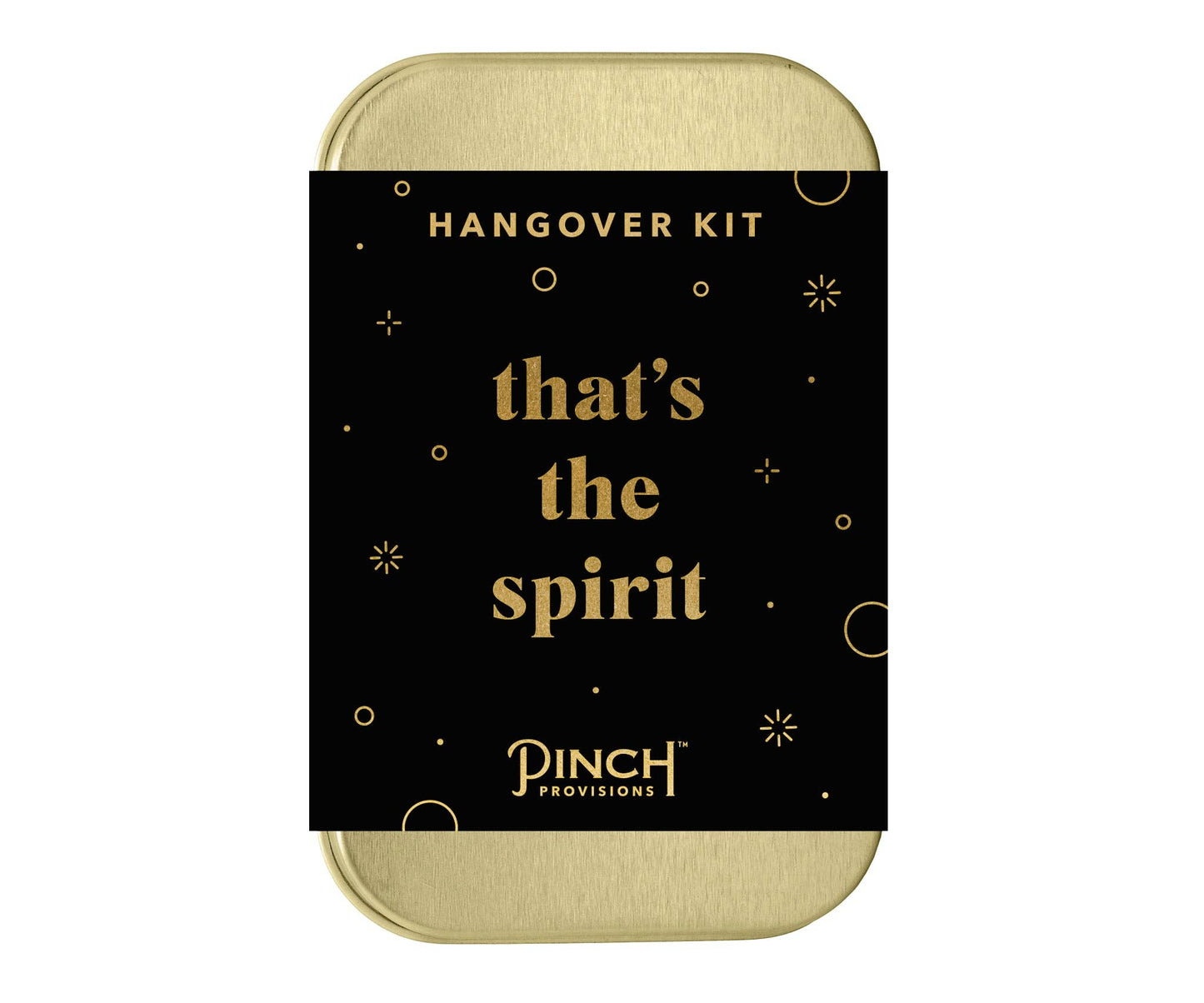 Pinch Provisions - Hangover Kit | Black - That's the Spirit