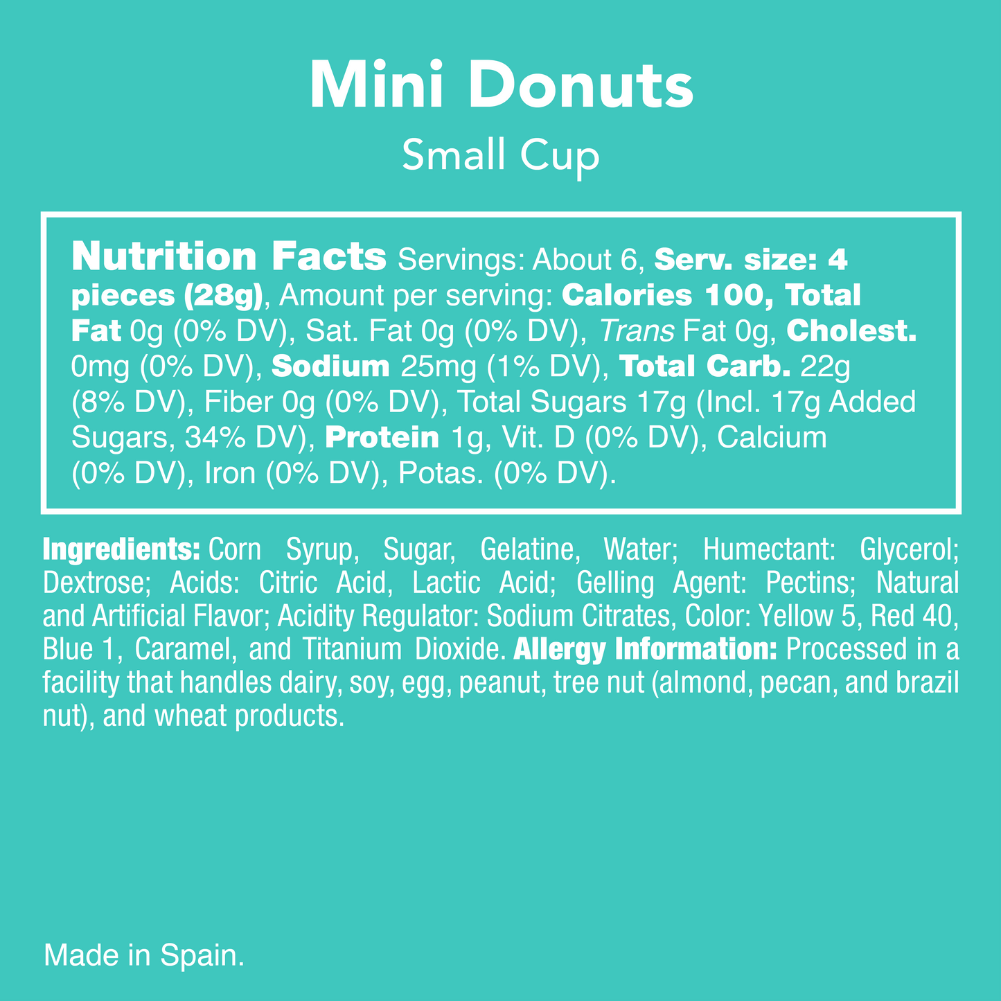 Candy Club - Mini Donuts Gummies