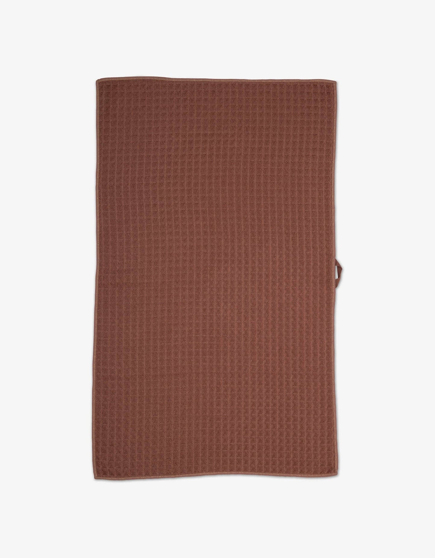 Geometry - Dusty Rose Waffle Bath Towel