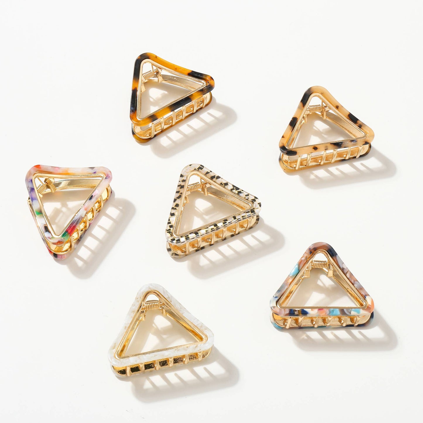 Adorro - Amelie | Small Metal Triangle Eco-Friendly Claw Clip