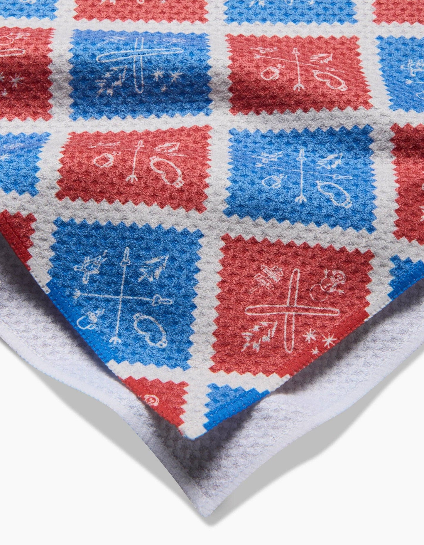 Geometry - Ski Patch Tea Towel