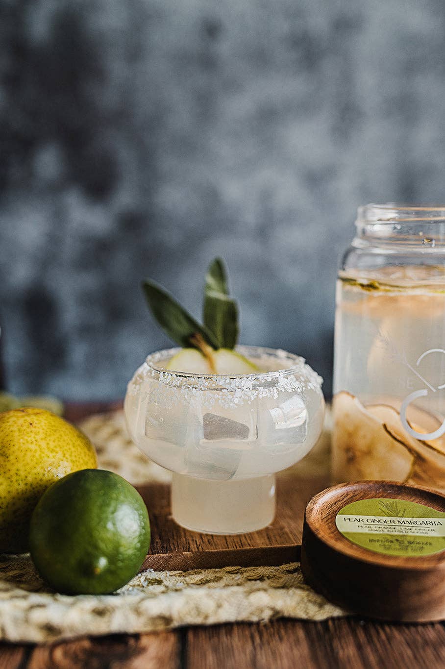 Infuse & Booze - Pear Ginger Margarita