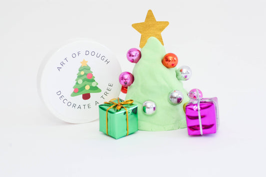 Art of Dough - Build a Christmas Tree Sensory Jar