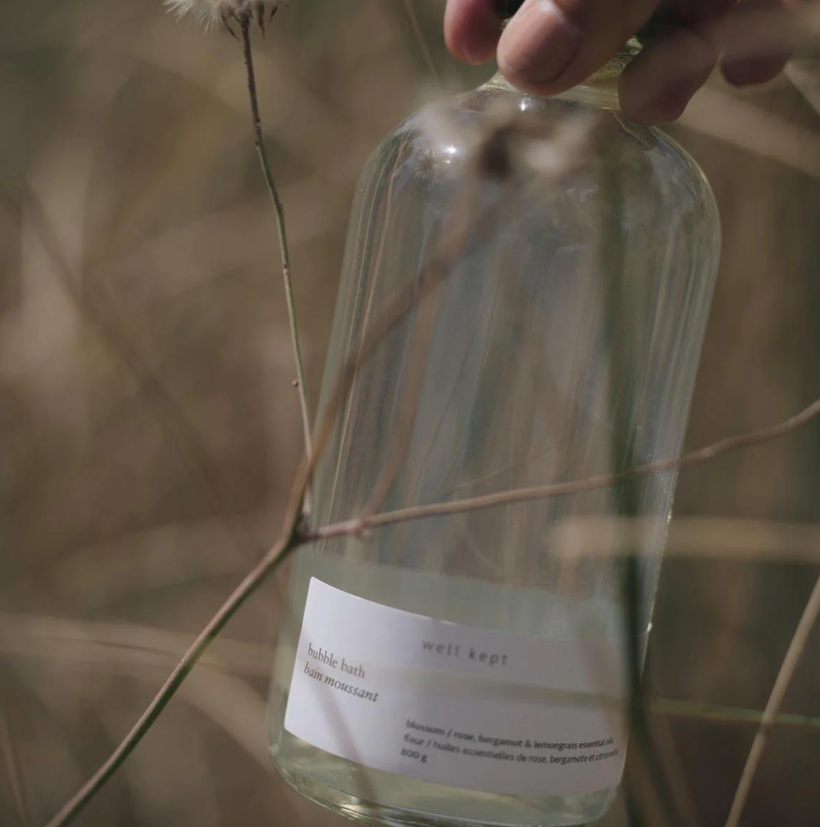 Well Kept - Bubble Bath - Blossom - 236ml (all-natural, hand-poured)