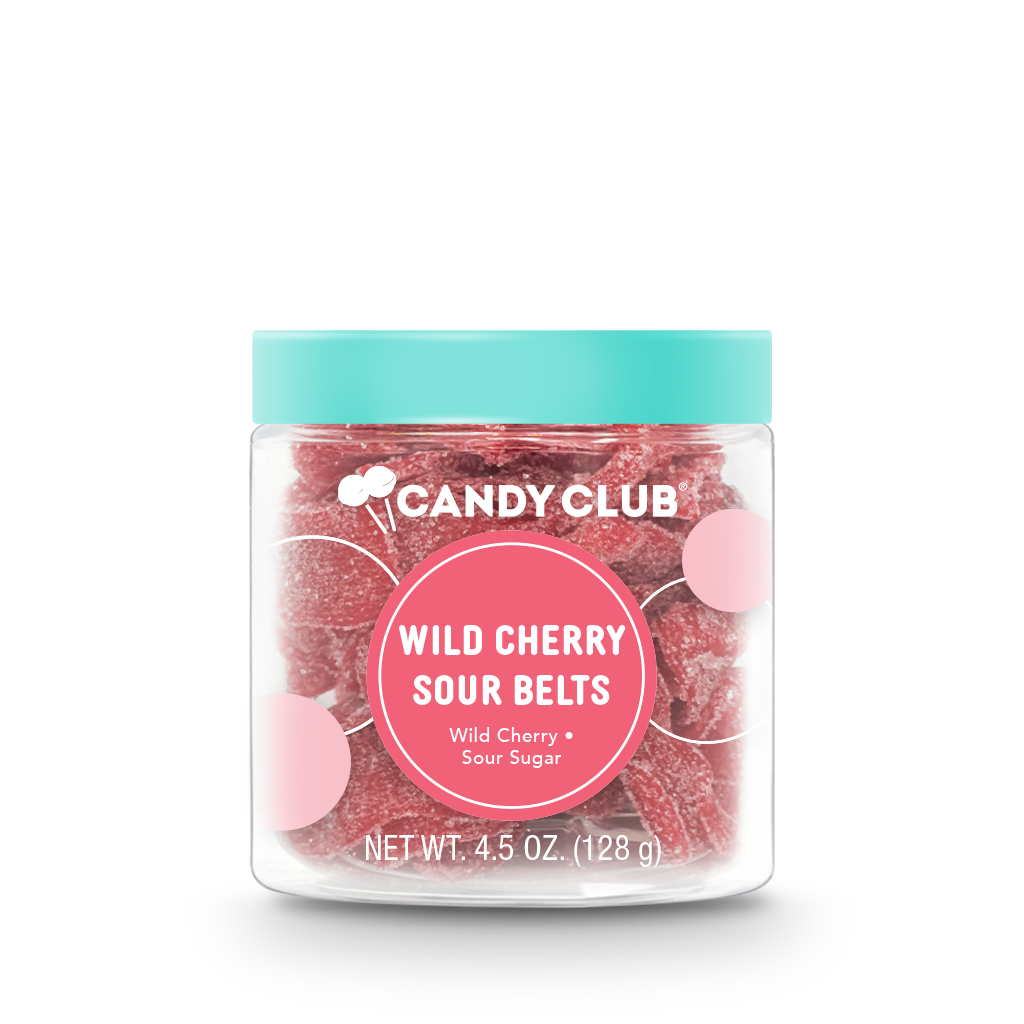 Candy Club - Wild Cherry Sour Belts