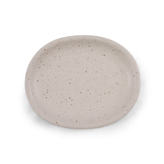 Sugarboo & Co - Large Oval Speckled Ceramic Platter