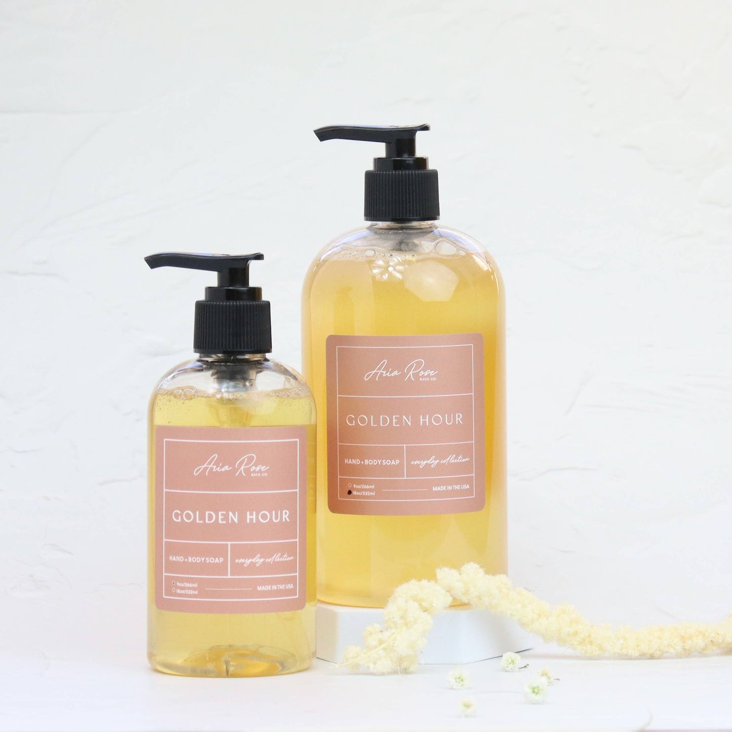 Golden Hour Hand + Body Liquid Soap: 9 oz