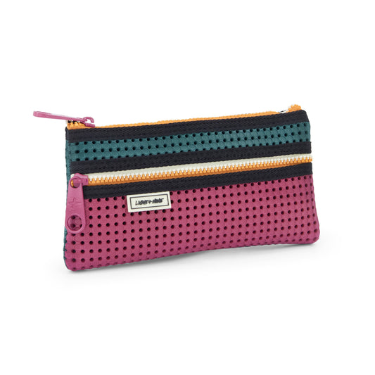 Light + Nine - Flat Pencil Pouch Artist Green