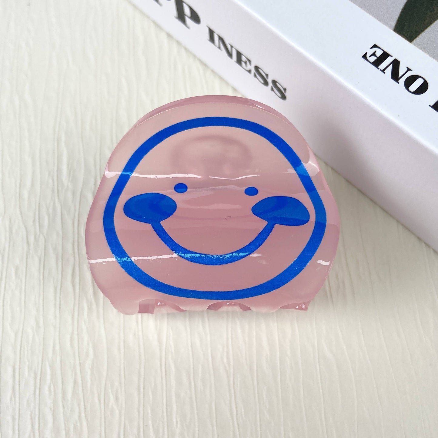 mildstyles - Lovely Smiley Face Hair Claw Clip