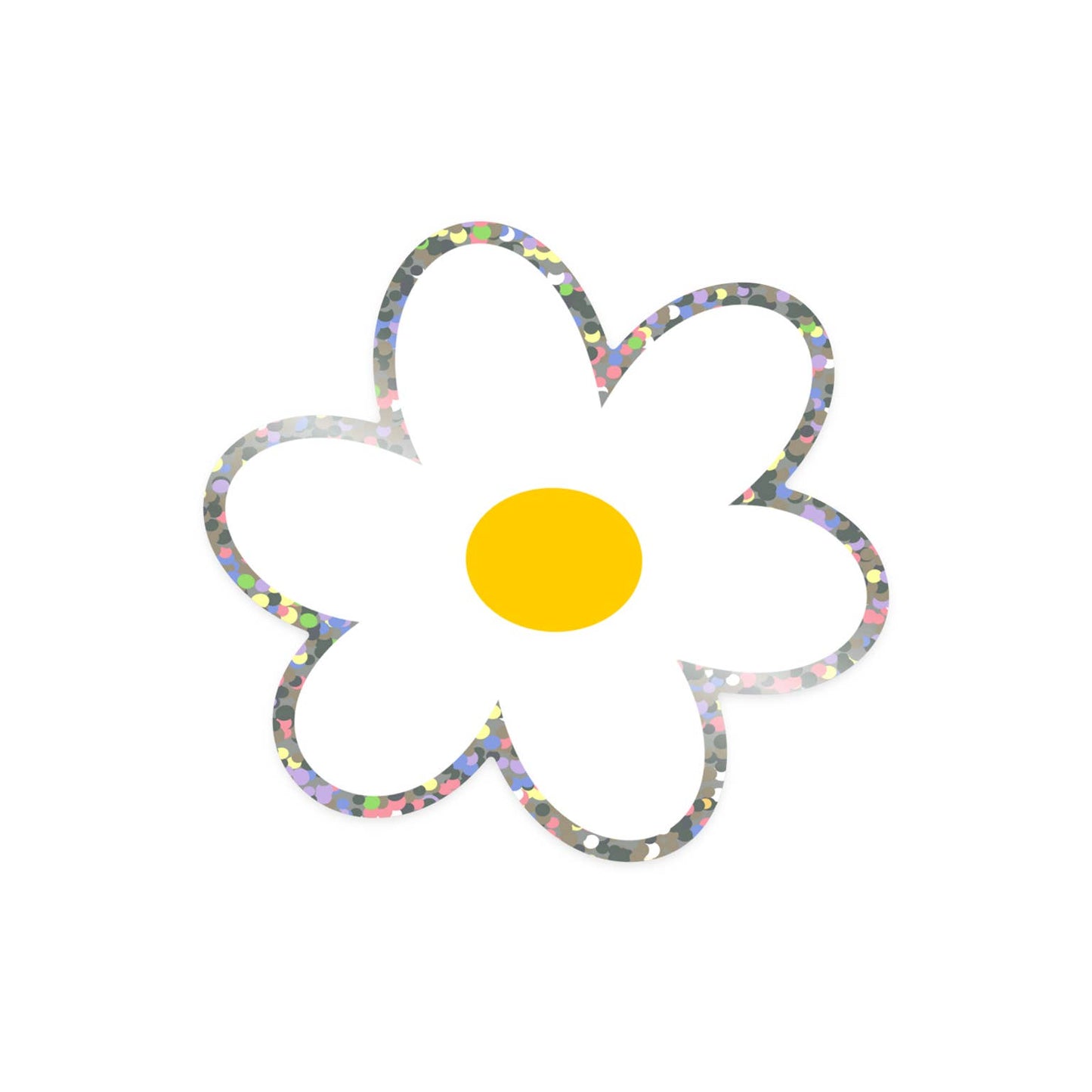 K+S Design Co. | KANDS.CO - Glitter Daisy Sticker