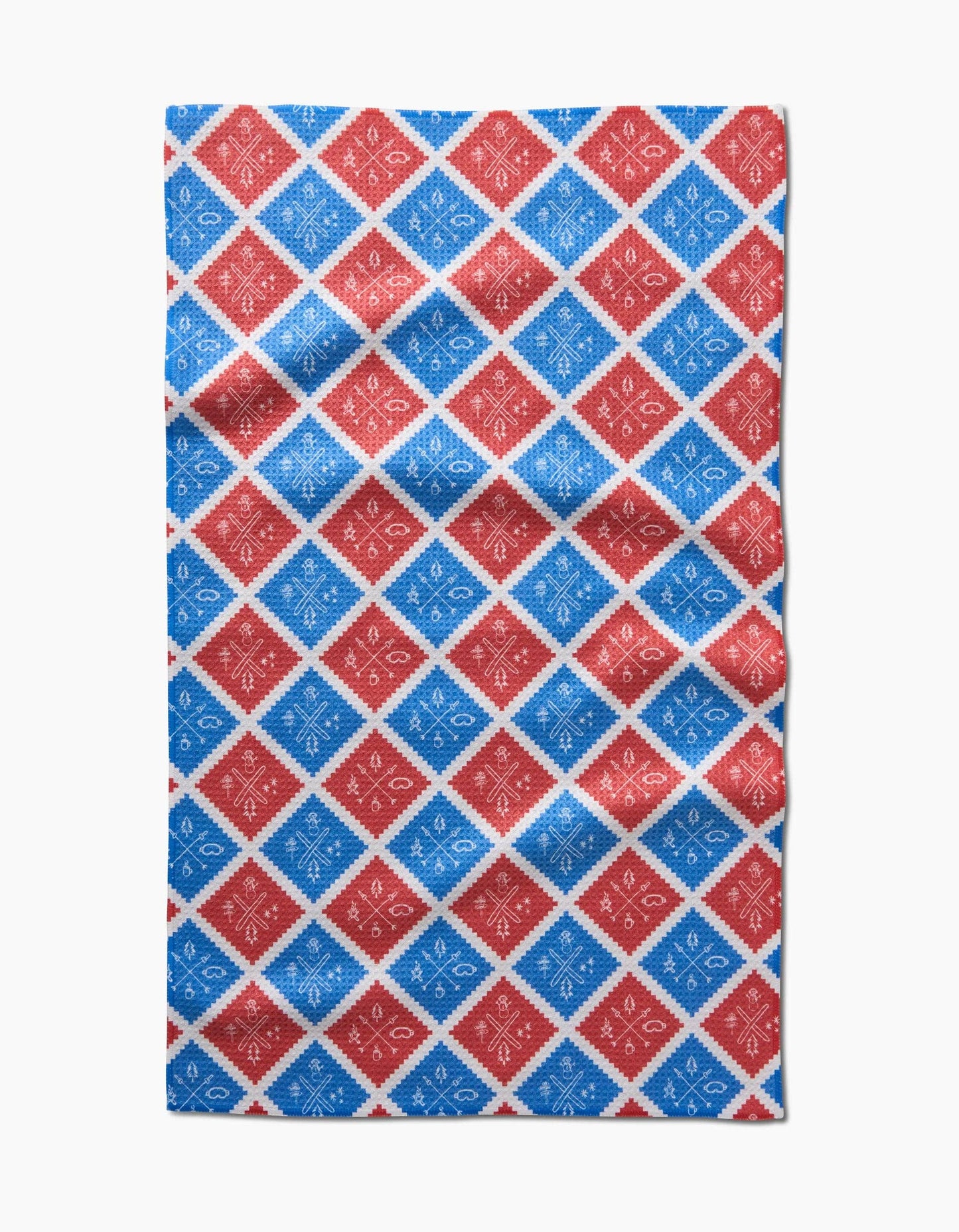 Geometry - Ski Patch Tea Towel