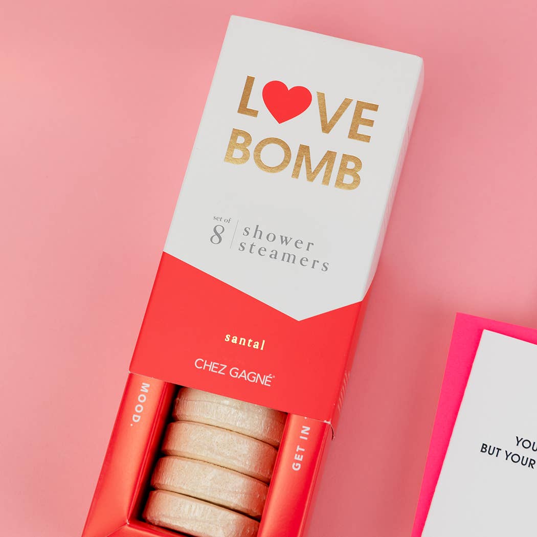 Chez Gagné - Love Bomb Shower Steamers - Santal