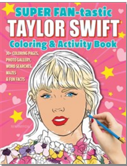 Wellspring - Taylor Swift Coloring & Activity Book (10 pack with Display)