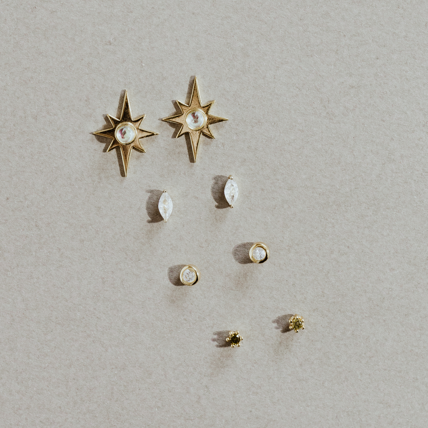 Ear Kit - Gracie Stud + Star Plates
