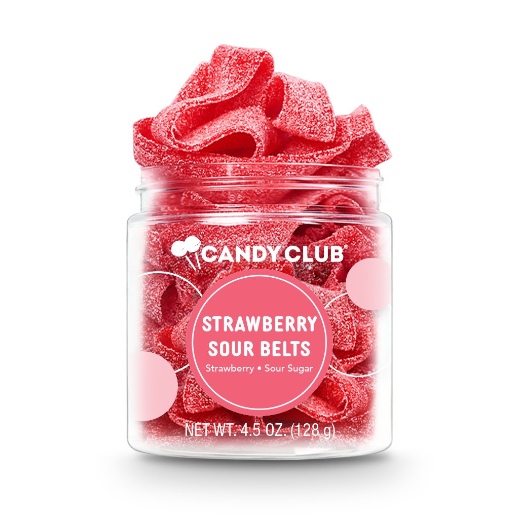 Candy Club - Strawberry Sour Belts