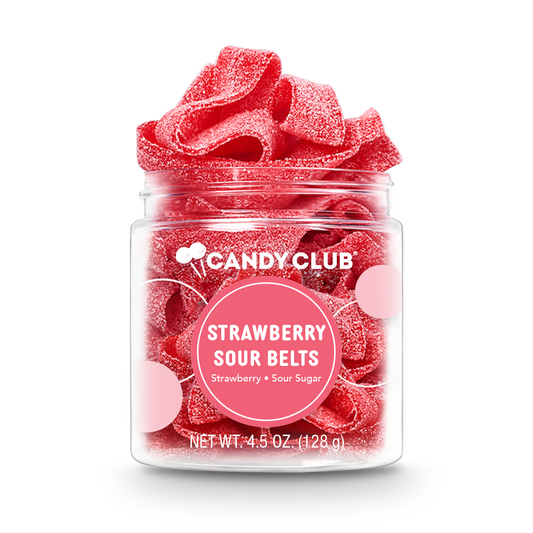 Candy Club - Strawberry Sour Belts