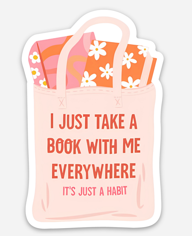 inviting affairs paperie - Book With Me Everywhere Sticker