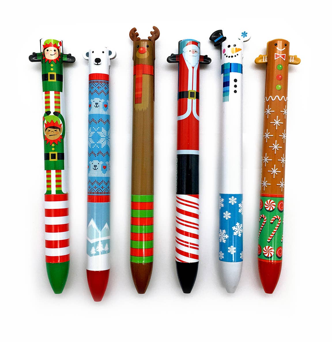 SNIFTY - TWICE AS NICE HOLIDAY 2 COLOR CLICK PEN