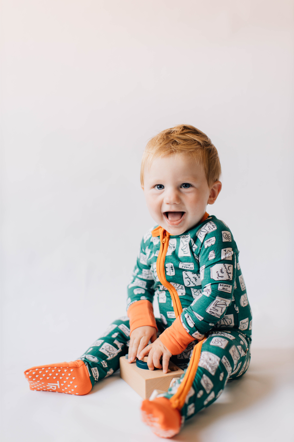 Tangerine Rêve - Milk & Cereal Spread Convertible Romper