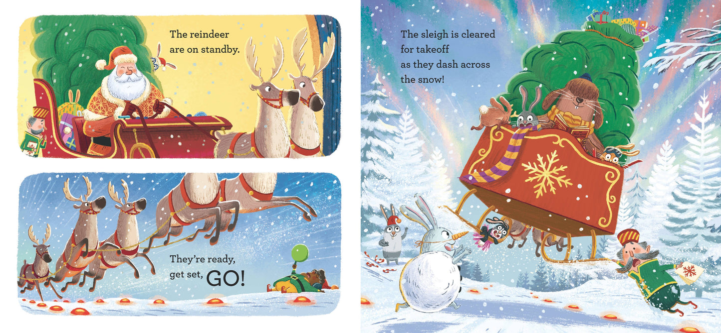 Penguin Random House LLC - Bunnies in a Sleigh: A Chaotic Christmas Tale!