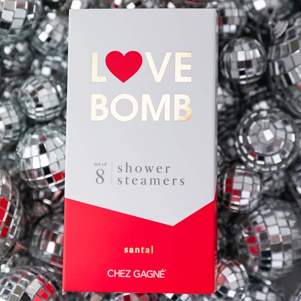 Chez Gagné - Love Bomb Shower Steamers - Santal