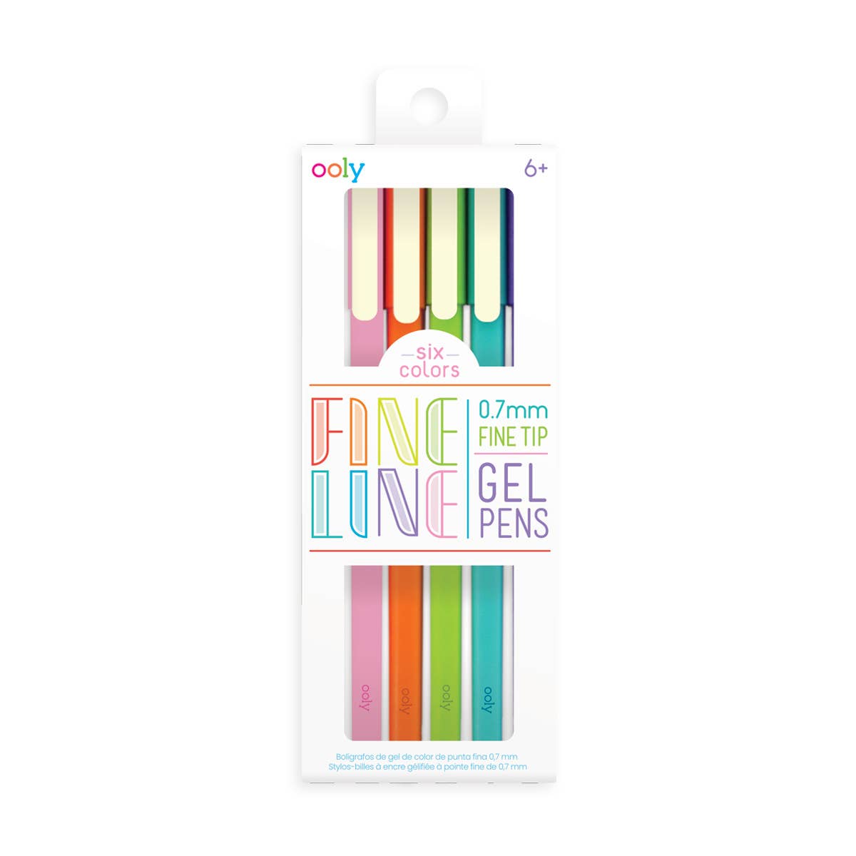 OOLY - Fine Lines Gel pens set of 6