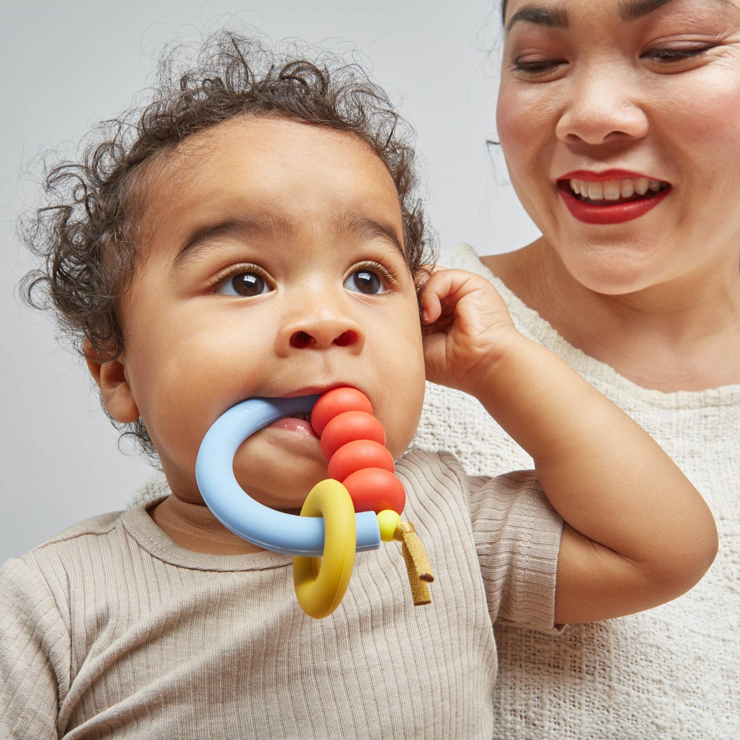 January Moon - Primary Arch Ring Teether
