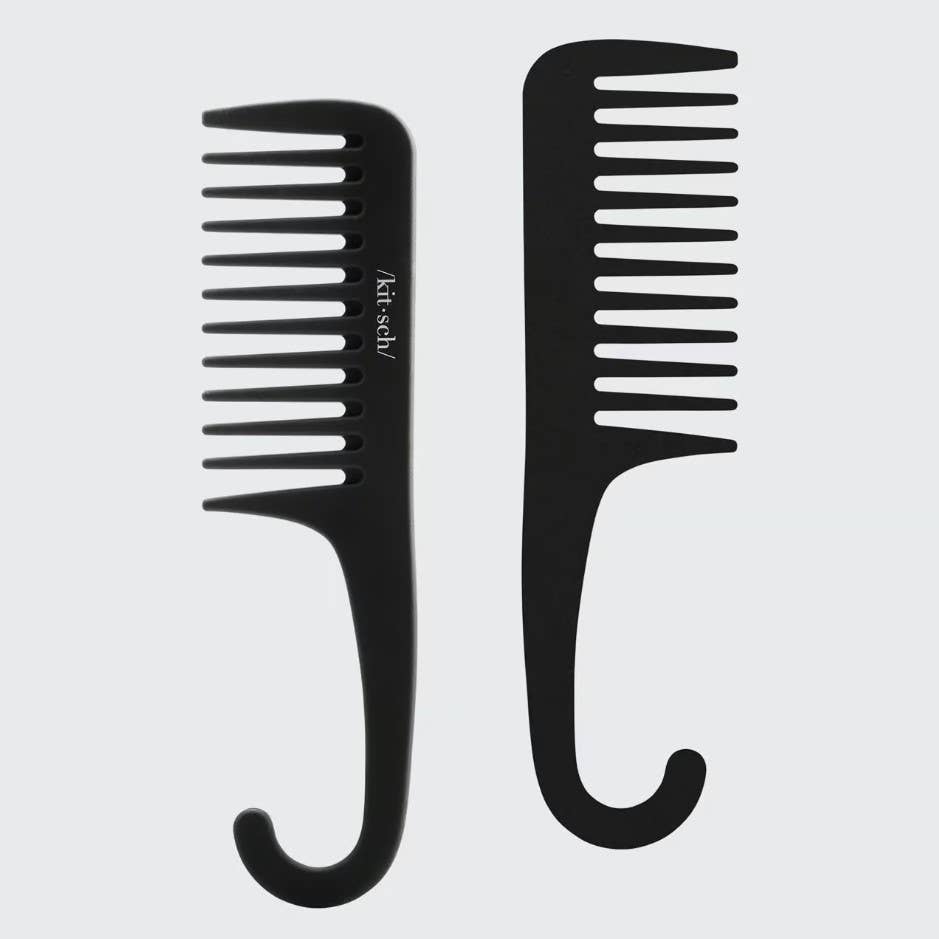 KITSCH - Wide Tooth Comb in Recycled Plastic