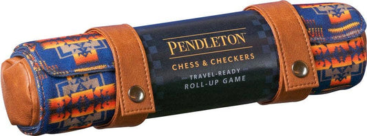 Chronicle Books - Pendleton Chess & Checkers Set