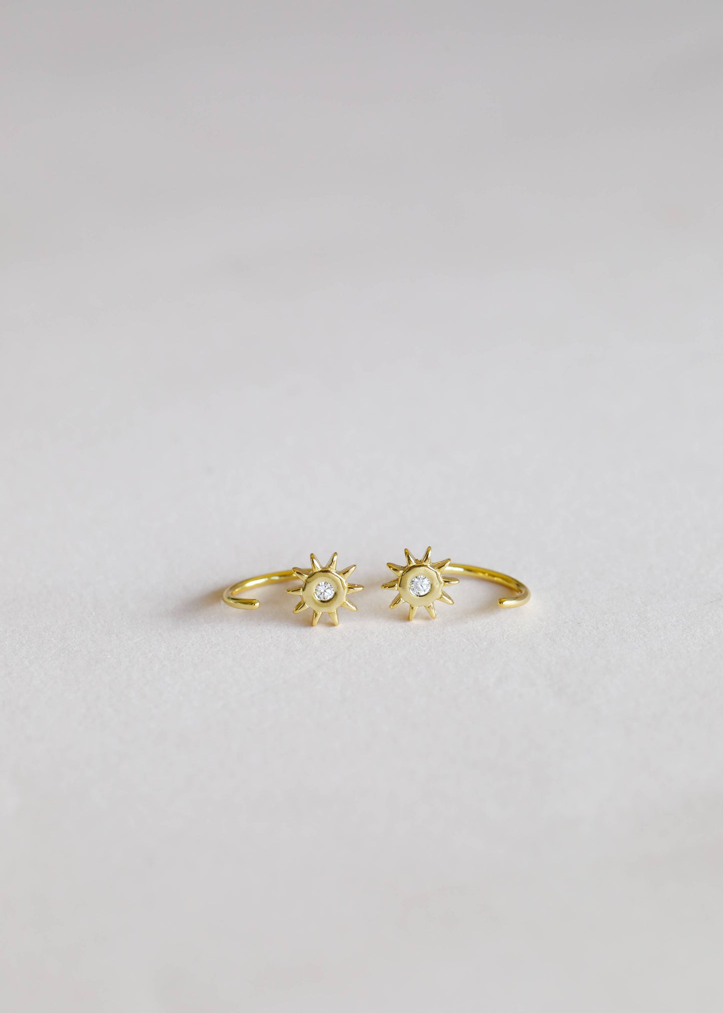 JaxKelly - Icon Huggies - Sun - Earring